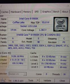 Intel Core i9-9900K Desktop Processor 8 Cores up to 5.0 GHz Turbo Unlocked LGA1151 300 Series 95W 9900K 39 81p0QDtJkL