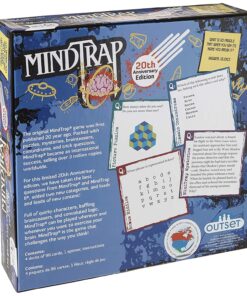 Mind Trap Brain Teaser Board Game - MindTrap 20th Anniversary Edition: The Game That Challenges the Way You Think (Over 3 Million Copies Sold) 5 81p0TebfMeL