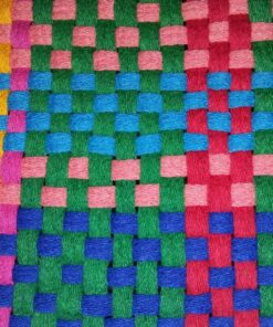 Friendly Loom 7" Potholder Kit Green Metal Loom and Bright Rainbow Color Cotton Loops, Makes 2 Potholders, MADE IN THE USA by Harrisville Designs. Multicolor 55 81p0inhNGL