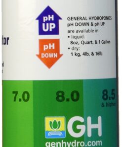 General Hydroponics GH1516 Indicator Fertilizer, 8-Ounce, Purple ph-test-strips, natural 8 81p27oTmWAL