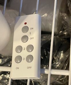 BN-LINK Wireless Remote Control Electrical Outlet Switch for Lights, Fans, Christmas Lights, Small Appliance, Long Range White 10A/1200W, 1 Remote + 1 Outlet 1 Remote 1 Outlet 29 81p2LwQfHjL