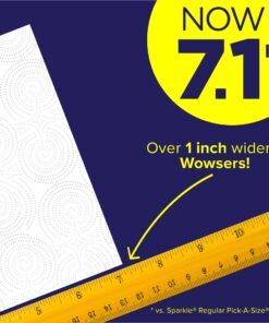 Sparkle Paper Towels, 24 = 47 Regular Rolls, Modern White, Pick-a-Size Plus 22 81p2MtDwxRL