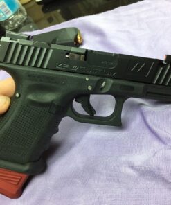 TRUGLO TFX PRO Handgun Sight | Compact Snag-Free Durable Shock-Resistant Glowing Tritium & Fiber-Optic Xtreme Night Sight for Handguns Glock 17/17L, 19, 22, 23, 24 and more 55 81p2RFWgoL