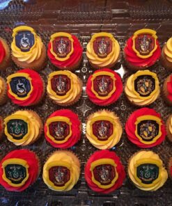 Harry Potter - Hogwarts Houses Cupcake Rings - 24 pc by DecoPac 27 81p2jWPe6YL