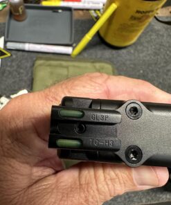 TRUGLO TFX PRO Handgun Sight | Compact Snag-Free Durable Shock-Resistant Glowing Tritium & Fiber-Optic Xtreme Night Sight for Handguns Glock 42/43 Set 26 81p3JYA8aWL