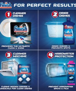 Finish - Quantum - 68ct - Dishwasher Detergent - Powerball - Ultimate Clean & Shine - Dishwashing Tablets - Dish Tabs 68 Count (Pack of 1) 28 81p3TpyvdvL 1
