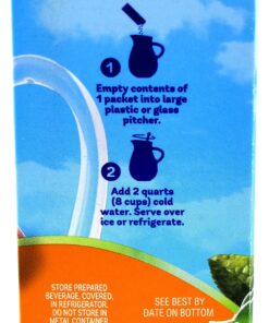 Crystal Light Green Tea Peach Mango Drink Mix (Makes 10-Quarts), 1.85-Ounce Canister (Pack of 4) Peach Mango Green Tea 1.85 Ounce (Pack of 4) 8 81p3rEQexNL