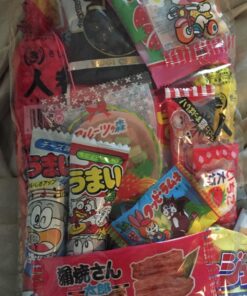 Assorted Japanese Junk Food Snack "Dagashi" Economical 34 Packs of 27 Types Assorted 34 Piece Set 57 81p4DJdKk1L