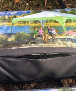 Coleman Canopy Sun Shelter with Instant Setup, Sun Shelter with Wheeled Carry Bag Sets Up in About 3 Mins, 7x5ft, 10x10ft, or 12x12ft Canopy for Sporting Events, Tailgating, Camping, & More 12 81p4hP EivL