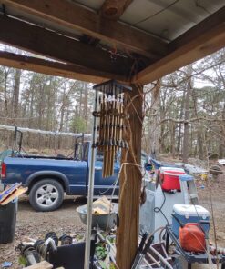 YLYYCC Wind Chimes for Outside,30"Memorial Wind Chimes with 24 Copper Tubes and 16 Copper Bell for Garden, Patio,Window Wind Chime Hanging Decoration, Bronze Memorial Sympathy Wind Chimes Gifts for Mom 24# Wind Chimes 32 81p5eUcUSTL