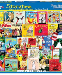 Alternative view of White Mountain Puzzles Story Time - 1000 Piece Jigsaw Puzzle