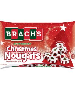 Brach's Christmas Peppermint Nougats - 11oz (Pack of 2) 11 Ounce (Pack of 2) 7 81p9HTe83TL