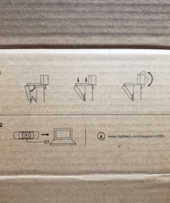 Logitech C920x HD Pro Webcam, Full HD 1080p/30fps Video Calling, Clear Stereo Audio, HD Light Correction, Works with Skype, Zoom, FaceTime, Hangouts, PC/Mac/Laptop/Macbook/Tablet - Black 51 81p9hMnzRZL