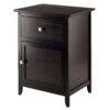 Winsome Eugene Accent Table, 18.9 inches, Espresso 41 81p9u45rQ4L