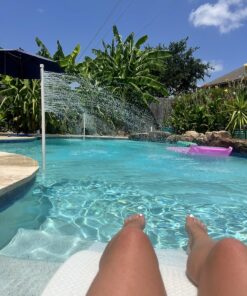 Pool Cooler - Decreases the pool water temperature 8-10 degrees - Do it yourself Install - Easy to Install, Easy to Dismantle - No extra energy required to operate - Made in USA - Fits 1 1/2 Inch Return Jets. 37 81pACHZuMRL