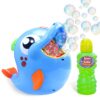 Kidzlane Bubble Maker Machine for Kids - Big Bubbles Speed Blower for Toddler's Outdoor Party Play - Makes 500 to 1000 per Minute (Bubble Dolphin) Bubble Dolphin 19 81pAZE7qBnL