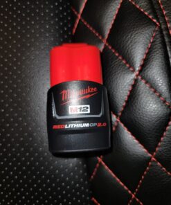 Milwaukee 48-11-2420 M12 REDLITHIUM 2.0 Compact Battery Pack (1-Pack) 1 Count (Pack of 1) 31 81pB4eDwm9L
