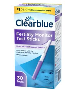 Clearblue Fertility Monitor Test Sticks, 30 count 30 Fertility Tests 18 81pB9eI15UL