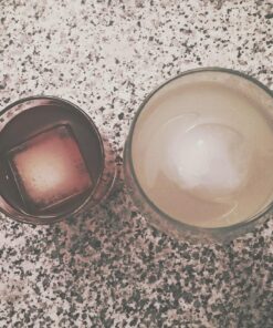 Tovolo King Cube Ice Tray (Stratus Blue) - Large, & Reusable Silicone Molds for whiskey, Cocktails, Coffee, Bartender Accessories, & Smoothies / BPA-Free & Dishwasher-Safe Stratus Blue Set of 1 31 81pBPkuLj4L