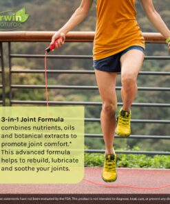 Irwin Naturals 3-in-1 Joint Formula - Powerful Joint Support Supplement with Glucosamine, Chondroitin, Turmeric & Boswellia - 90 Liquid Softgels 9 81pD1KtVibL