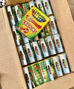 Crayola Crayons Bulk, 24 Crayon Packs with 24 Assorted Colors, School Supplies 36 81pDVGQMbL