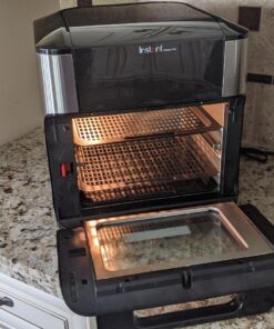 Instant Pot Vortex Pro Air Fryer, 10 Quart, 9-in-1 Rotisserie and Convection Oven, From the Makers of Instant Pot with EvenCrisp Technology, App With Over 100 Recipes, 1500W, Stainless Steel 10QT 41 81pDeHAWrJL