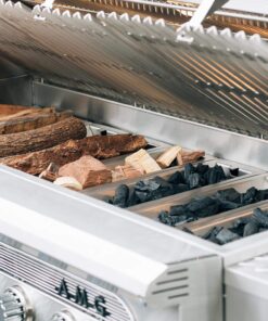 American Muscle Grill Freestanding Dual Fuel Wood/Charcoal/Gas Grill, 54-Inch, Natural Gas 14 81pDse0EZpL