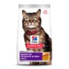 Hill's Science Diet Dry Cat Food, Adult, Sensitive Stomach & Skin, Chicken & Rice Recipe, 3.5 lb. Bag 3.5 Pound (Pack of 1) 31 81pE6UKxLoL
