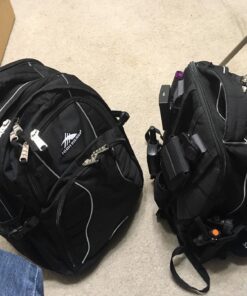 High Sierra Swerve Laptop Backpack, Black, One Size 36 81pF1cayOqL