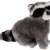 Aurora® Adorable Flopsie™ Bandit™ Stuffed Animal - Playful Ease - Timeless Companions - Gray 12 Inches Bandit™ 30 81pFLJBt3iL