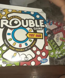Hasbro Gaming Trouble Board Game for Kids Ages 5 and Up 2-4 Players (Packaging may vary) 37 81pFZRFMdL
