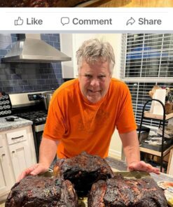 ThermoPro TP829 Wireless LCD Meat Thermometer for Grilling and Smoking, 1000FT Grill Thermometer for Outside Grill with 4 Meat Probes, BBQ Thermometer for Smoker Oven Cooking Beef Turkey Four Probes 44 81pGJIaFmfL