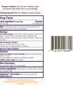 Little Remedies Sore Throat Pops, Made With Real Honey, 10 Count 10 Count (Pack of 1) 13 81pGKzxApPL