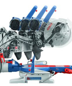 BOSCH CM10GD Compact Miter Saw - 15 Amp Corded 10 In. Dual-Bevel Sliding Glide Miter Saw with 60-Tooth Carbide Saw Blade 23 81pGrvysViL