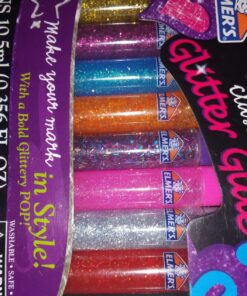 ELMERS E199 Elmer's 3D Washable Glitter Glue Pens, Classic Rainbow, Pack of 10 Pens - Great For Making Slime 55 81pHK2khh0L
