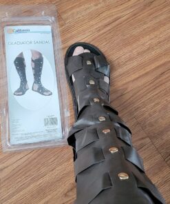California Costumes Deluxe Gladiator Sandals One Size Brown 14 81pHKw6wuPL