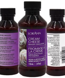 Lorann Oils Bakery Emulsion Bundle, Red Velvet Princess Cake Cream Cheese Pumpkin, 4 Fluid Ounce 17 81pHPg1zZqL