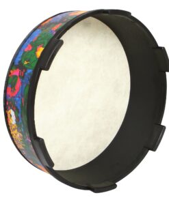 Remo KD-5822-01 Kids Percussion Gathering Drum - Fabric Rain Forest, 22" Gathering Drum (22") 11 81pHi4qm3XL