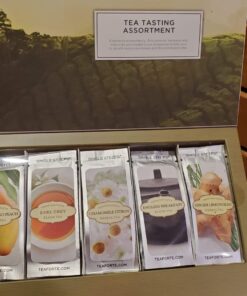 Tea Forte Single Steeps Loose Leaf Tea Sampler, Assorted Variety Box, Single Serve Pouches (Assorted - Tea Tasting), 15 Count (Pack of 1) 29 81pI0uAG2jL