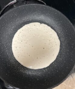 KPKitchen Pancake Batter Dispenser - Kitchen Must-Have Tool for Perfect Pancakes, Cupcake, Waffle, Muffin Mix - White Elephant Gifts - Baking Supplies for Griddle - Pancake Maker with Measuring Label 29 81pIJzTNJ3L