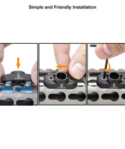 UTG Pro Leapers TLUSW002 Inc, Keymod QD Sling Swivel Adaptor, Matte Black 23 81pJI312Y4L