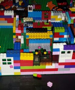 SCS Direct Building Block Bricks- Set of 1000 Pc Bulk Set-10 with 54 Roof Pieces- Compatible & Tight Fit with All Major Brands- Great for Activity Tables, Creativity & School Projects 73 81pJcnK9YnL