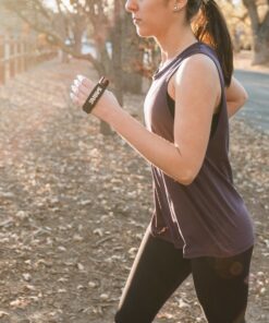 SABRE Runner Pepper Gel, Maximum Police Strength OC Spray, Reflective Hand Strap for Easy Carry & Quick Access, 35 Bursts, Secure & Easy to Use Safety, Optional Clip-On Alarm & LED Armband Combos Black Runner 40 81pJdlHFNiL 1