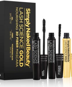 3D Black Mascara for Volume & Length - Eyelash Growth Nourishing Base, Black Mascara Gel & Dry Fibers to create 3D Lengthening Effect. Non-Toxic & Cruelty Free by Simply Naked Beauty 32 81pJhdOmrHL 2