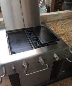 King Kooker CI21GS Pre-seasoned Cast Iron 2 Sided Griddle, 15.75-Inch 6 81pKnuB i6L