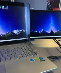 Portable Monitor for Laptops, New Mobile Pixels Duex Plus 13.3" Full HD IPS Dual Laptop Monitor, USB C/USB A Plug and Play Laptop Screen Extender,Windows/Mac/Android/Switch Compatible (Duex Plus) Duex Plus Only 46 81pLAcMF2iL