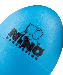 Nino Percussion Plastic Egg Shaker Set, 4 Pieces - For Classroom Music or Playing at Home, 2-YEAR WARRANTY (NINOSET540-2),Aubergine, Grass Green, Orange, Sky Blue Egg Shakers 4-Piece Aubergine, Grass Green, Orange, Sky Blue 12 81pLNfVi0WL
