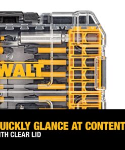 DEWALT Screwdriver Bit Set, Impact Ready, FlexTorq, 40-Piece (DWA2T40IR) 40-Piece Impact Ready Set 42 81pLtkr8lzL