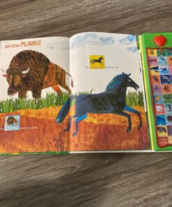 World of Eric Carle, Hear Bear Roar 30-Button Animal Sound Book - Great for First Words - PI Kids 30 81pLzjEclgL