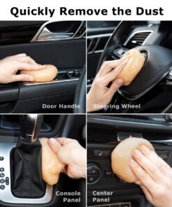 TICARVE Cleaning Gel for Car Detail Putty Car Vent Cleaner Putty Gel Detail Auto Tools Car Interior Cleaner Cleaning Mud for Car and Keyboard Cleaner Slime 2023 Upgrade 25 81pMF82EktL